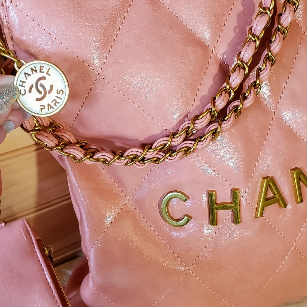 Soft genuine patent leather Shoulder bag